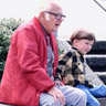 man with grandson photo